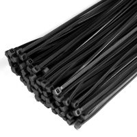 100PCS black cable tie  3.6mm x 250mm Cable Management