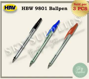 HBW SIGN PEN 0.5MM BLUE HBWRP-01 - SCHOOL & OFFICE SUPPLIES