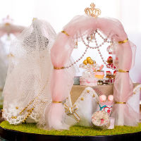 FEOOE 2021 Fun House Diy House Love Is Model Transparent Cover Music Box Can Be Issued Diy Doll House Miniature House ZQW