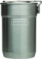 Stanley 24oz. Adventure Camp Cook Set อุปกรณ์ทำอาหาร stainless steel สำหรับเดินป่า แคมป์ปิ้ง Steel Cooker + Nesting Cups ของแท้ 100% นำเข้าจากสหรัฐอเมริกา ส่งฟรี Imported from USA แท้