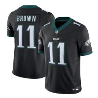 2023 New Fashion version 2023 new NFL Philadelphia Eagles mens limited edition No. 11 A.J. Brown football jersey