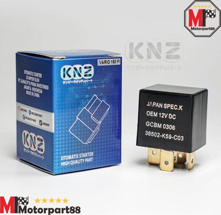 RELAY COMP VARIO 150 NEW LED KAKI 5 BENDIK STATER KNZ Lazada Indonesia