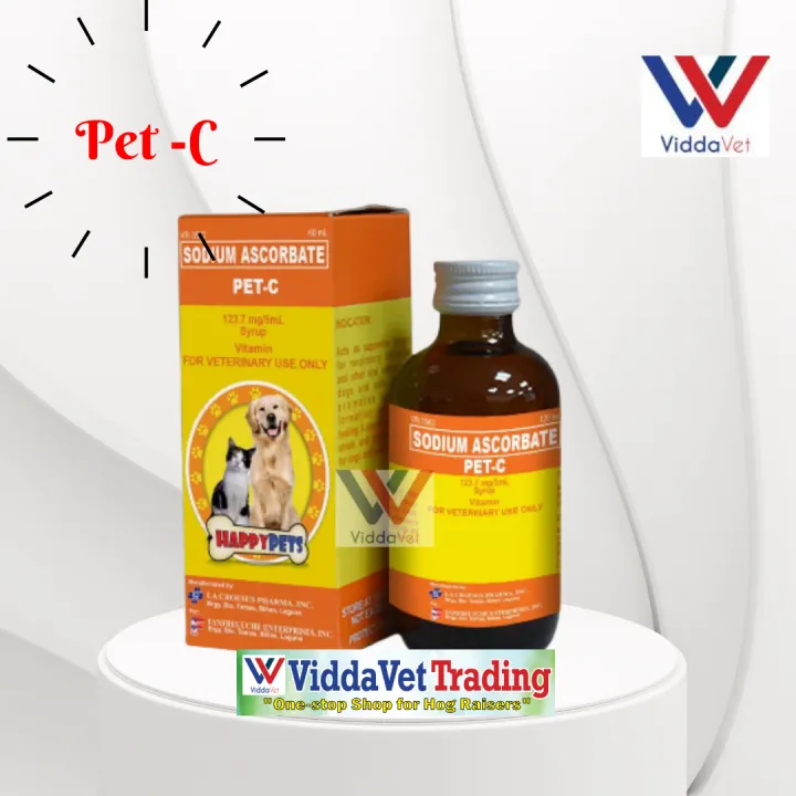 1Bottle Petc Sodium ascorbate Vitamins and Supplement for pets animals