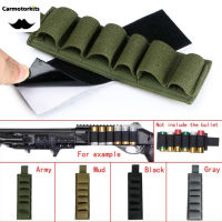 แบบพกพายุทธวิธี6รอบ Buttstock เชลล์กระสุนเทปกาวเทปไนล่อนถุงกระสุน