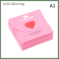 Aolie 10ชิ้น925เงินสเตอร์ลิงเครื่องประดับผ้าทำความสะอาดผ้าขัดเงิน