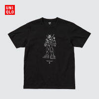 Uniqlo เสื้อยืดแขนสั้นสำหรับทั้งหญิงและชายอเนกประสงค์แฟชั่นออสเตรีย