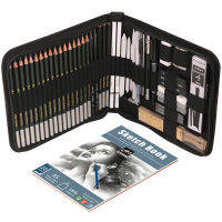 KALOUR 54-Pack Sketch Drawing Pencils Kit With Sketchbook,Include Graphite,Charcoal Pencils And Artists Tools,Pro Art Drawing