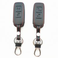 ▪✸◎ Genuine Leather Motor Key Cover Case for HONDA PCX160 SH350 SH300 Xadv750 NS110R VISION 3 Buttons Key Holder Keychain