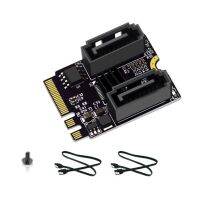 M2 to SATA3.0 Expansion Card KEY A + E WIFI M.2 to SATA Hard Disk Adapter Card Without Driver Installation JMB582 Chip