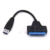 USB 3.0 to SATA 3 22 Pin Adapter Cable 2.5 Inch Hard Disk Driver External SSD HDD Adapter Cable Converter Super Speed Sata III