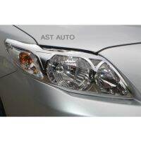 โปรโมชั่น+++ ครอบไฟหน้า TOYOTA ALTIS โตโยต้า อัลติส ปี 2010 - 2013 2 ชิ้น ซ้าย-ขวา ชุบโครเมียม A ราคาถูก ไฟ หน้า led ไฟ หน้า รถยนต์ ไฟ หน้า โปรเจคเตอร์ ไฟ หรี่