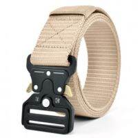 Upingi-ปรับแต่งไนลอนกลางแจ้ง webbing เข็มขัดยุทธวิธีเข็มขัด8251 QUICK RELEASE BUCKLE Men สีดำสีเขียวผ้า tactic Beltc474or