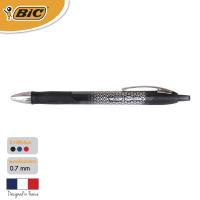 BIC บิ๊ก ปากกา Gel-ocity Ultra  ปากกาเจล เเบบกด หมึกดำ หัวปากกา 0.7 mm. จำนวน 1 ด้าม