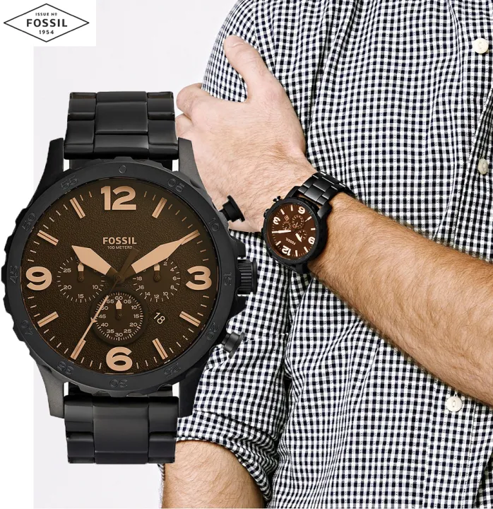 fossil nate jr1356