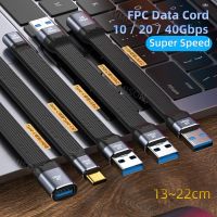 （A TOOT） USB 3.1ถึง Type C 10/20/40-3 4 Data Cable100WCharging Extender Cord สำหรับ Macbook