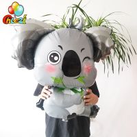 2pcs Large Koala Bear Foil Balloons Jungle Animal Theme Helium Ballon Kids Toys Birthday Party Decoration Baby Shower Globos Balloons