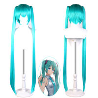 กระวาน cosplay วิกผมสีฟ้าน้ำ Hatsune MIKU อะนิเมะ Hatsune Miku cos ปลอม ส่งสต็อก