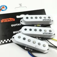 Wilkinson Premium 60s WVS Alnico V Single Coil Guitar Pickups White Electric Guitar Pickups For ST guitar Made In Korea