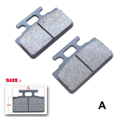 “：{}” Motorcycle Brake Pads 50Cc - 250Cc ATV Quad Go Kart Most Chinese Dirt Pit Bike Scooter Hydraulic Front Rear Brake Pads