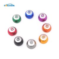 4pcs Aluminum Ball Tire Valve Caps Round Schrader Tire Valve Stem Caps Alloy Car Tyre Valve Covers Car styling Parts Accessories