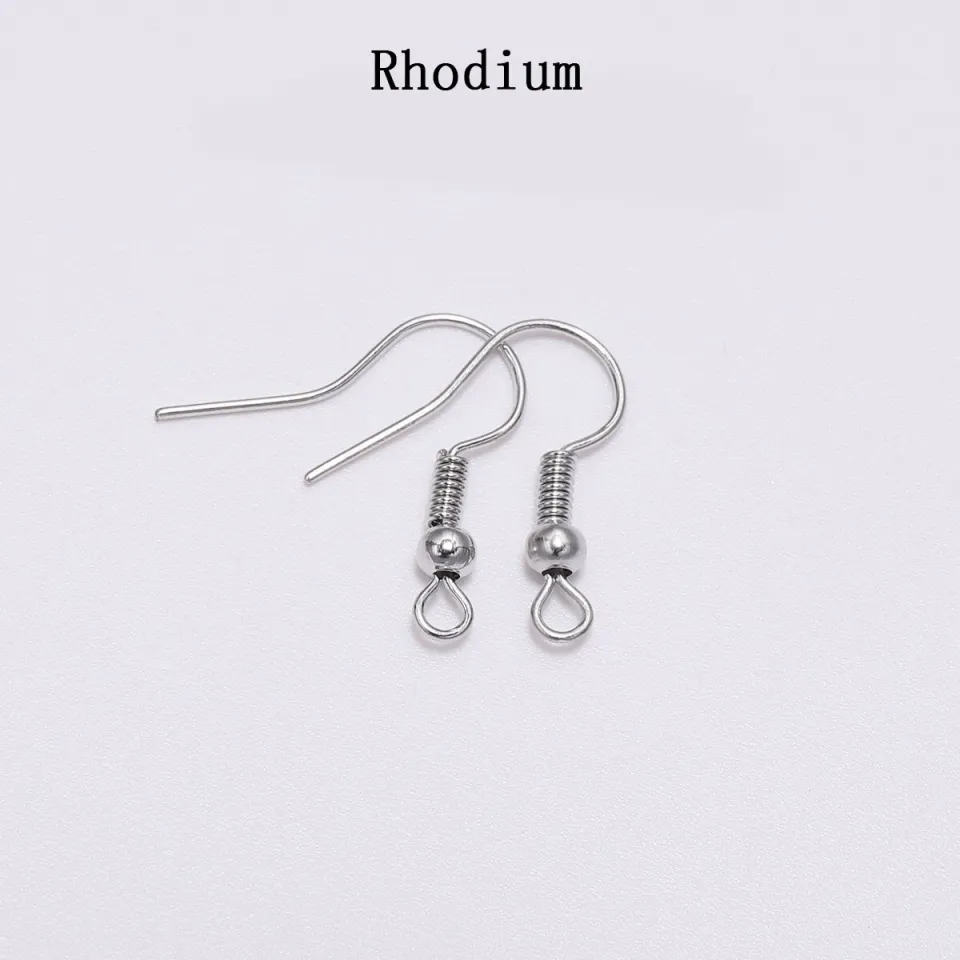 100pcs/lot 20x17mm DIY Earring Findings Earrings Clasps Hooks Fittings DIY Jewelry  Making Accessories Iron Hook