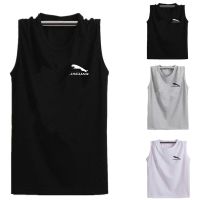 COD SDFSDTFGER 【ready stock】sport running vest Summer sleeveless vest plat mens loose-fitting undershirt sleeveless T-shirt