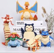 Mô hình lắp ghép Pokemon Size 25cm - Tặng kèm móc khóa Pokemon cao cấp