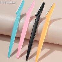 3pcs Eyebrow Trimmer Blade Scraper Portable Face Razor Eye Brow Hair Removal Cutters Eye Brow Shaper Safety Razor Beauty Tools