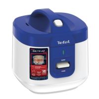 TEFAL ;;; หม้อหุงข้าว Everforce (1.5 ลิตร, สีขาว-น้ำเงิน) RK3611