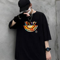 เสื้อยืดคุณภาพดี   แตงโม (SUIKA) - เสื้อแตงโม คอกลม โลโก้ ลายฟรุตตี้ ( TM.O-011 )