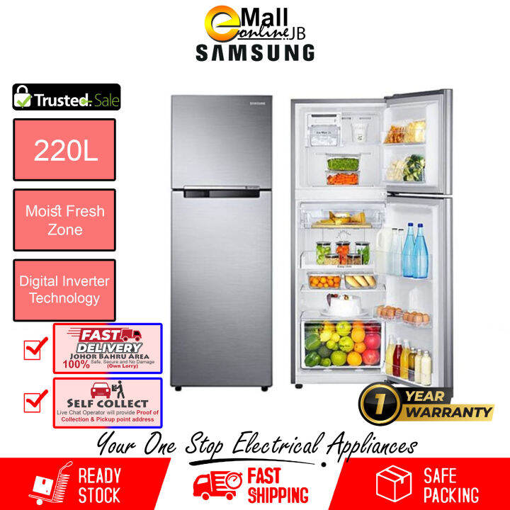 ( Delivery for Johor Bahru JB only ) SAMSUNG 2 Door Fridge (220L