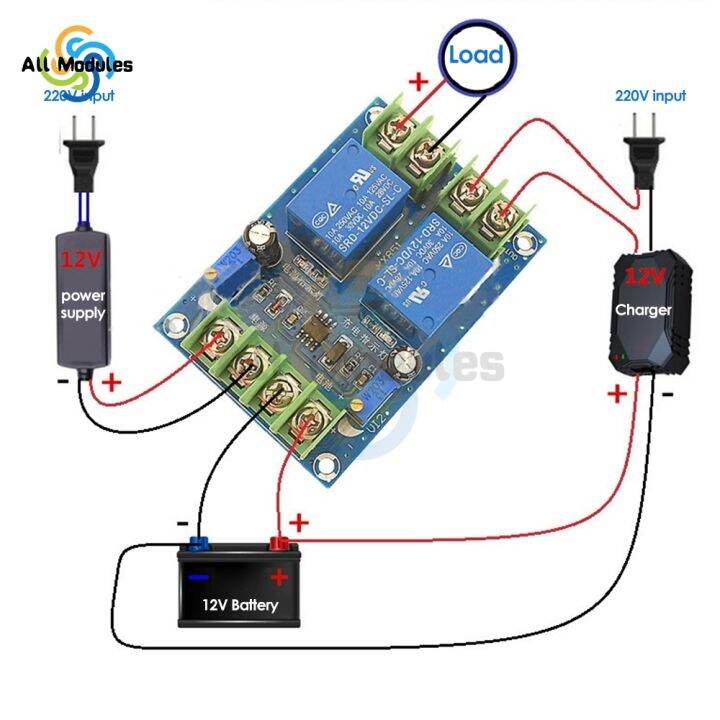 Power Supply Automatic Switching Module Battery Power Failure Automatic