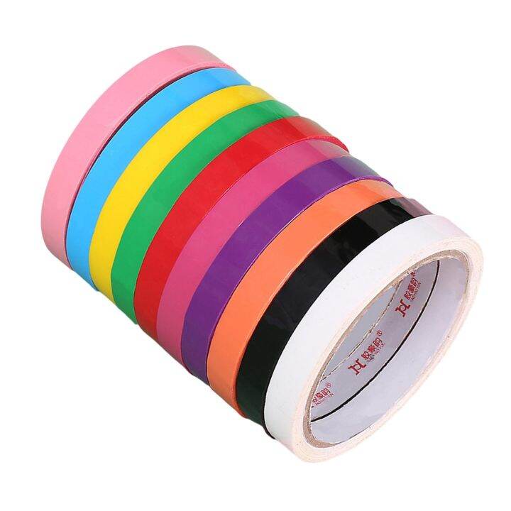 10pcs-funny-decompression-toys-candy-color-creative-sticky-ball-rolling-tapes-adhesive-tape-for-children-home-school-party-gifts