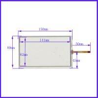 150*89 6.2นิ้วหน้าจอสัมผัส150*89มม. ชนิดเชื่อมด้วยดิจิไทเซอร์ใช้ได้กับเซ็นเซอร์กระจกรถจีพีเอส DVD