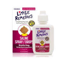 น้ำเกลือล้างจมูกสำหรับเด็กเล็ก  Little Remedies for noses นำเข้าอเมริกา