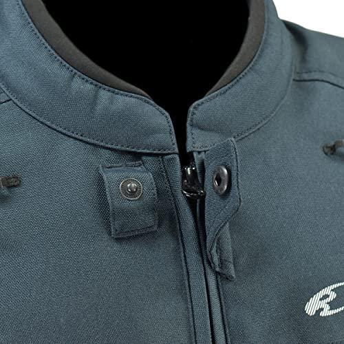เสื้อแจ็คเก็ต-komine-jk-158ปกป้องผู้ขับขี่เสื้อแจ็กเก็ตตาข่าย6xlb-ผู้ชาย07-158สีมะกอก