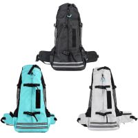 ♞⊙ Medium Dog Carrier Backpack Pet Carrier Breathable Corgi Travel Bag for Walking Hiking Bike Motorcycle