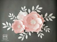 FFS paper 3D artificial Flower Wall Decoration room decoration