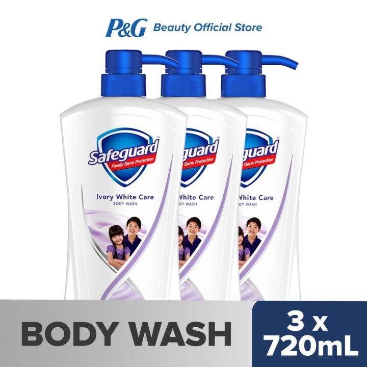 Safeguard Ivory White Care Body Wash (720mL) Trio Lazada PH