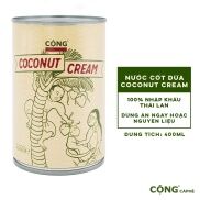 Nước Cốt Dừa Coconut Cream Cộng Cà Phê Lon 400Ml