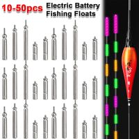 ﹊✤ 10-50pcs Electric Battery Luminous Fishing Float Lithium Pin Battery Tools Night Fishing Float Tackle CR311 CR322 CR425 CR435