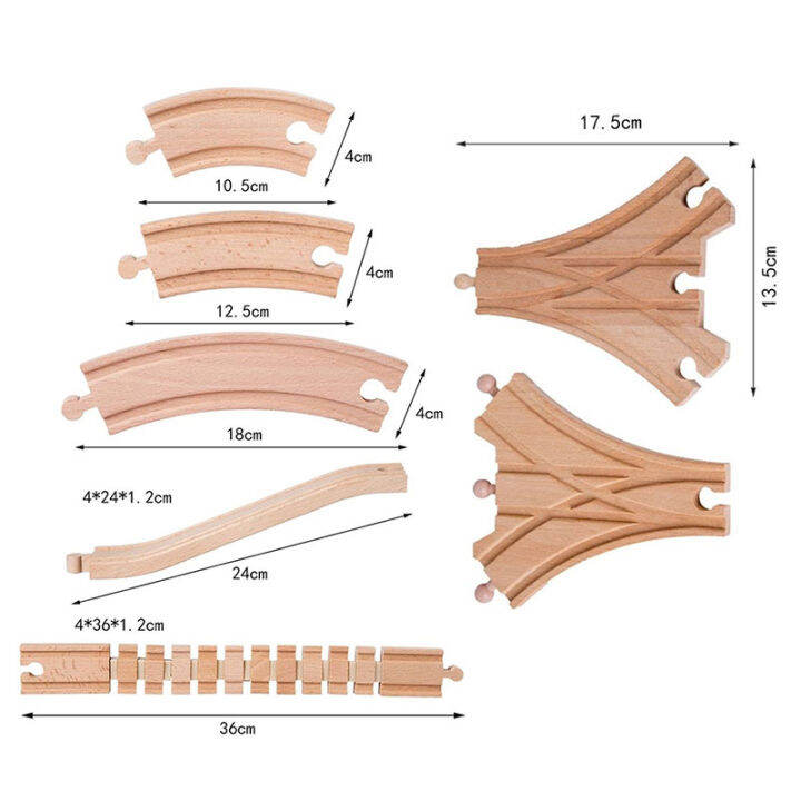 wooden-multi-race-track-toy-railway-accessories-bulk-straight-bridge-train-set-slot-toys-expansion-education-activities-for-kids