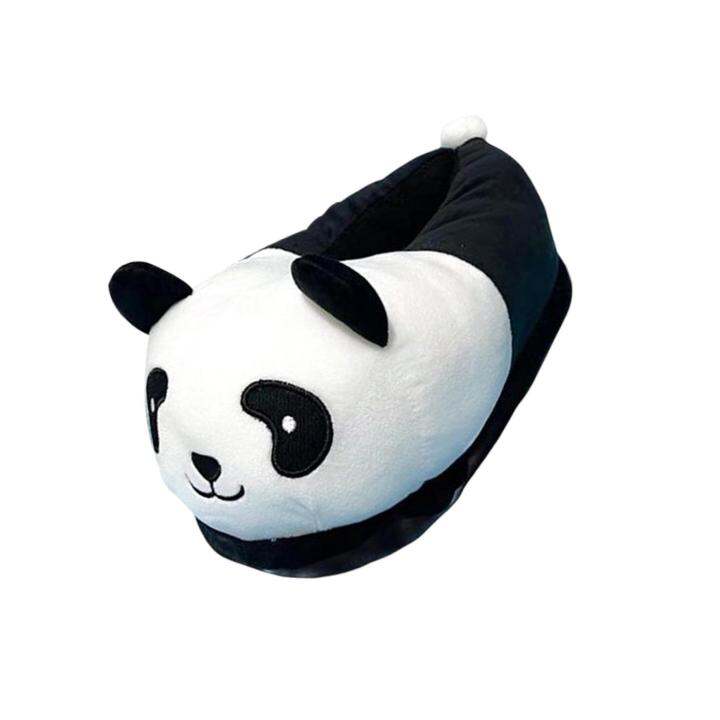 Soft and Comfy Cartoon Panda Slippers Warm Novelty Shoes House