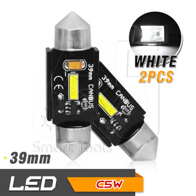 65Infinite (แพ๊คคู่ CSP Festoon 1860 C5W 39mm) 2x CSP LED Festoon 1860 C5W ขนาด 39mm รุ่นใหม่ CSP สว่างแสบตา ไฟโดม ไฟอ่านหนังสือ ไฟห้องโดยสาร ไฟหัวเก๋ง ไฟส่องป้ายทะเบียน กระจายแสง 360องศา CANBUS 9W 600LM Super Bright สี ขาว (White)