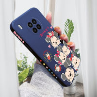 Case4you สำหรับ Honor 30 Pro Honor 30S Honor 50 Lite เคสซิลิโคนลายการ์ตูนน่ารักดีไซน์ขอบเคสปกป้องกล้องแบบเต็ม