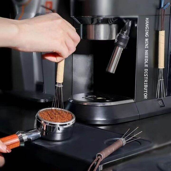 coffee-powder-tamper-distributor-leveler-tool-needle-type-coffee-powder-distributor-food-grade-material-espresso-stirring-tool