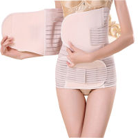 Menoea 2021 3 Pieces Set Maternity Postnatal Belt After Pregnancy bandage Belly Band waist corset Pregnant Women Slim Shapers