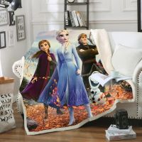 2023 in stock  Frozen Princess Olaf Blanket Plush Blanket Throw for Sofa Bed Cover Single Twin Bedding Baby Boys Girls，Contact the seller to customize the pattern for free