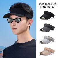 Mens Hollow Roofless Hat Headless Drying Mesh Sunshade Tennis