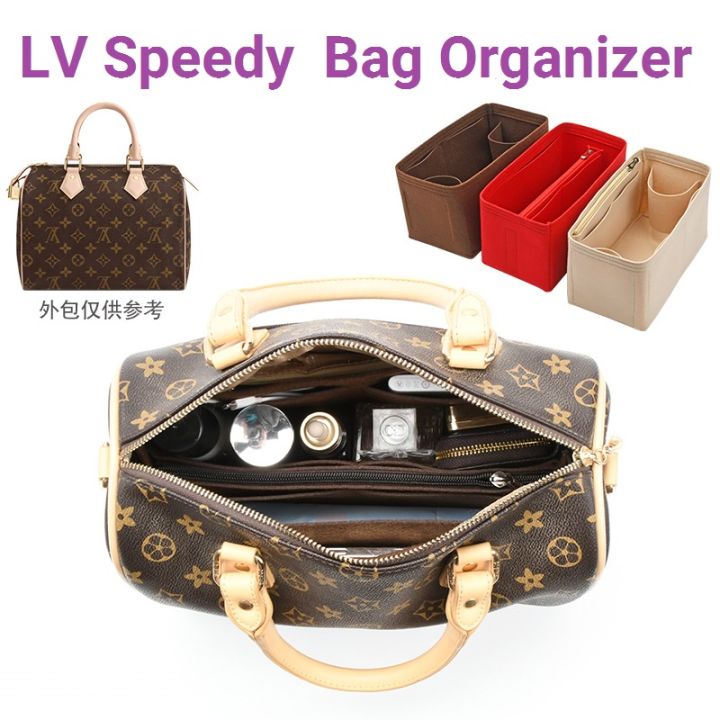 Louis Vuitton Speedy Organizer Insert, Bag Organizer with Middle